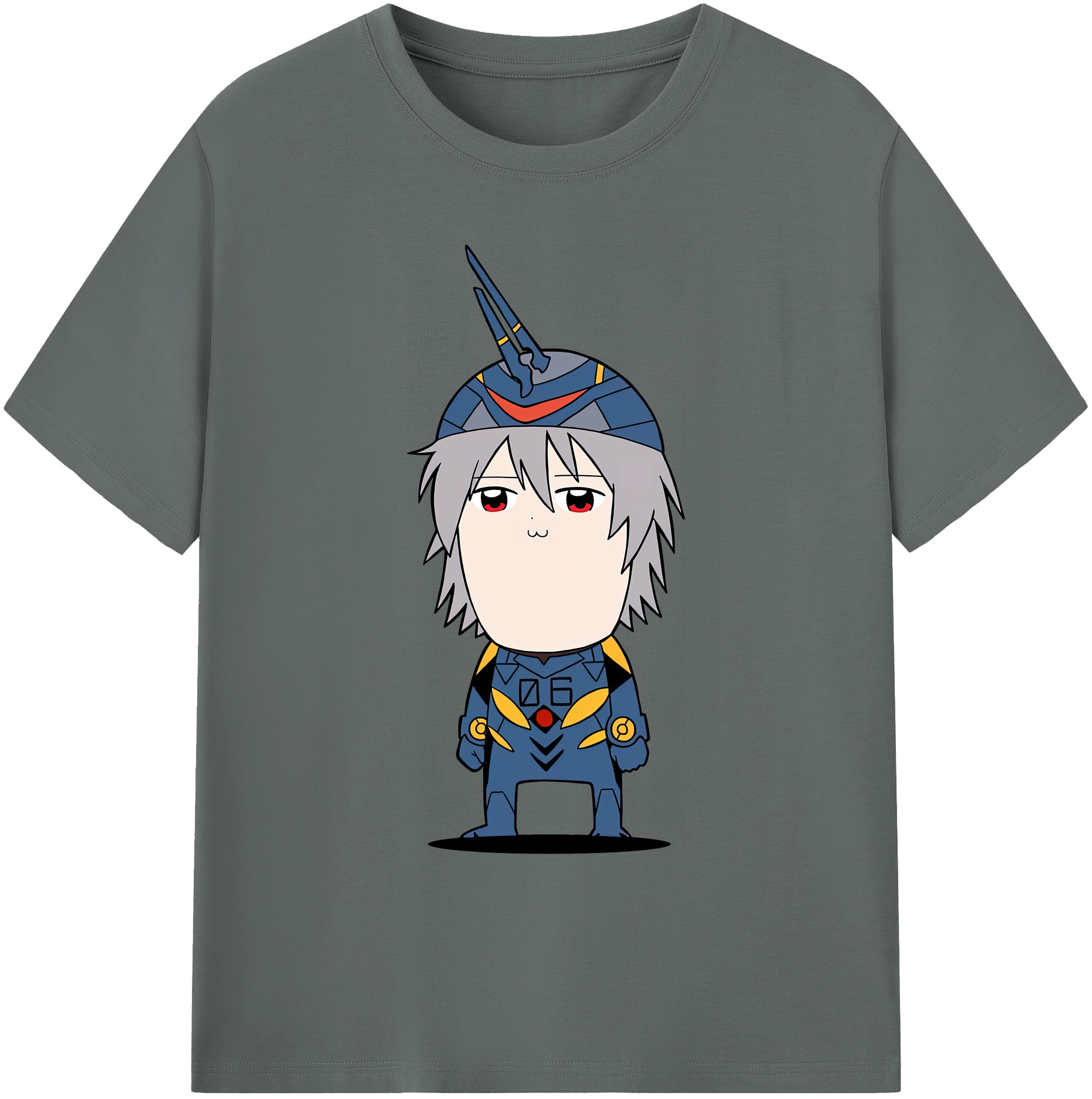 （画像用） EVA 新世紀エヴァンゲリオン 綿100％ メンズ半袖Tシャツ｜肌触りやわらか＆通気性